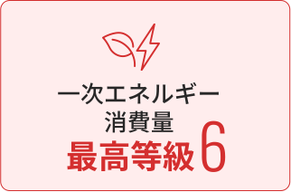 一次エネルギー消費量最高等級6
