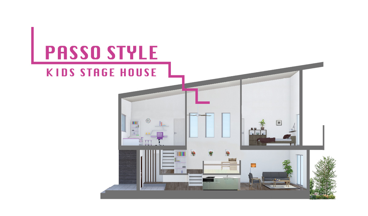 PASSO STYLE KIDS STAGE HOUSE